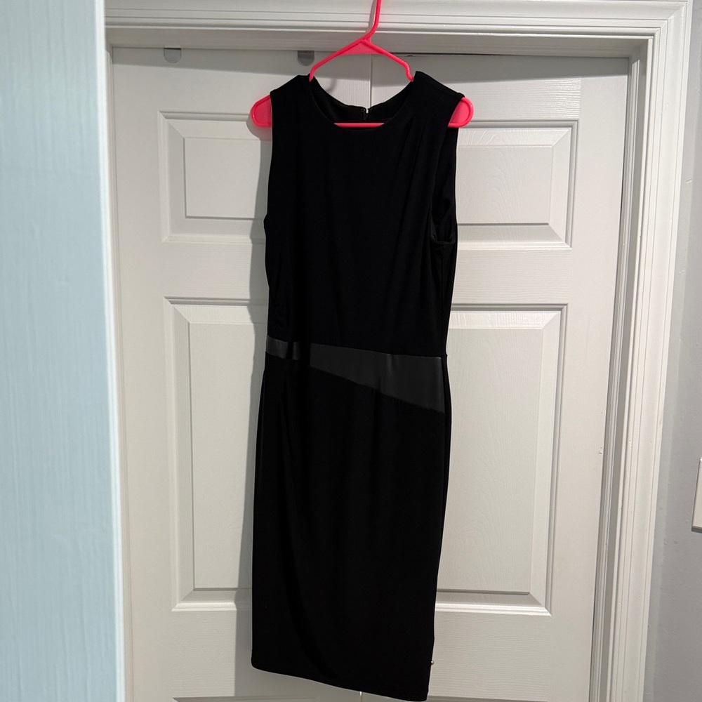 DKNY Black Midi Dress 10